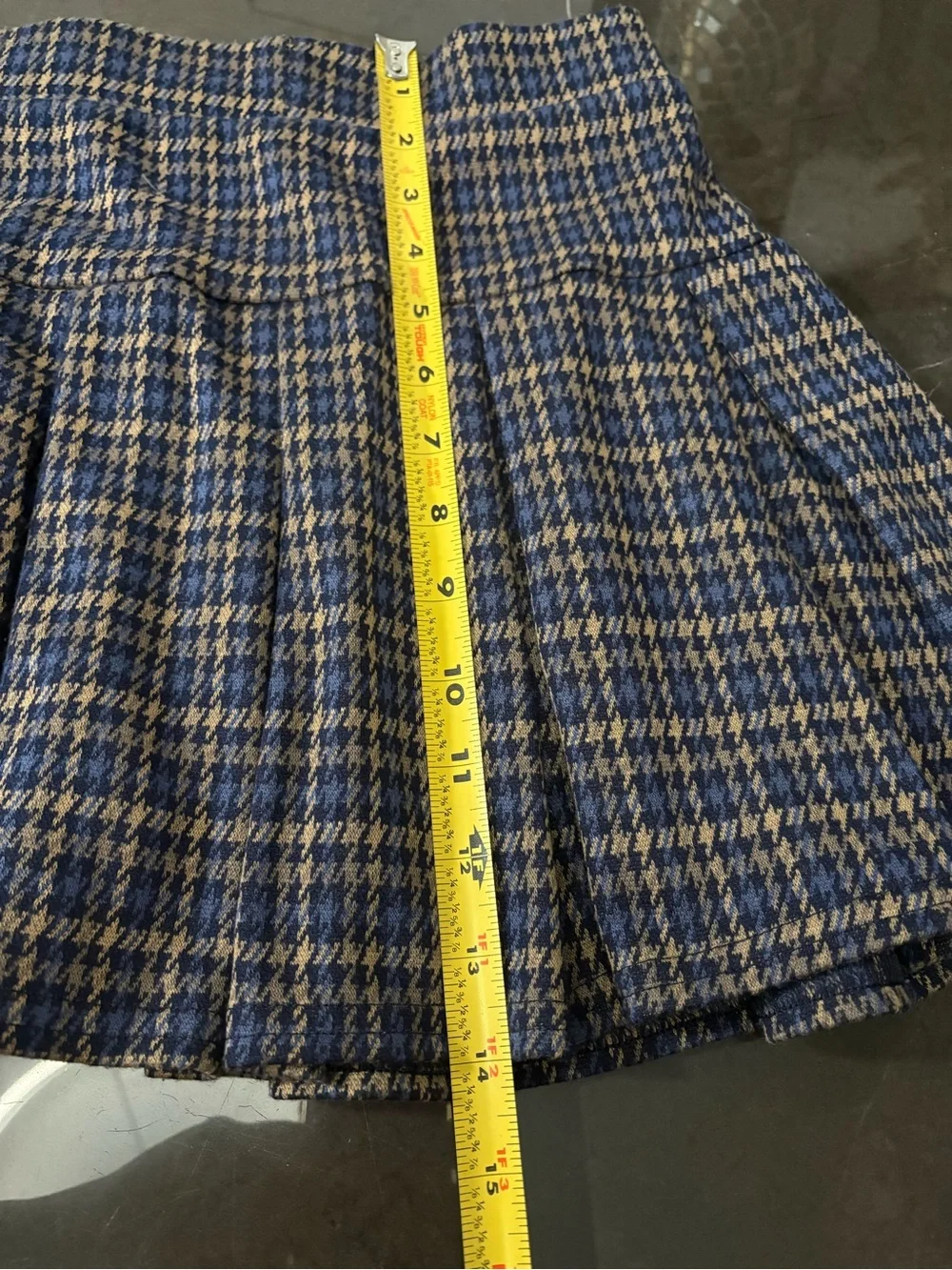 American Eagle Outfitters Women’s Pleated Plaid Mini Skirt Size XS Grunge, Y2K